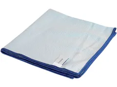 Glasdoek microvezel 40x40cm lichtblauw