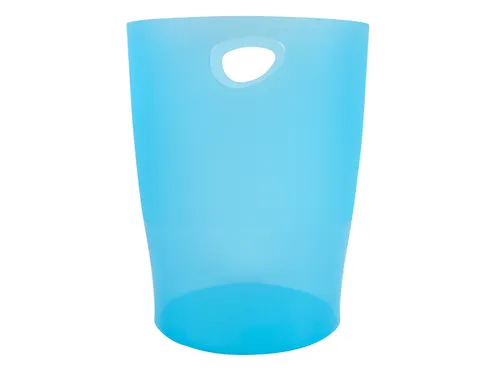ECOBIN Papiermand 15 L turkoois transp.