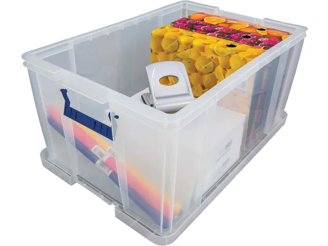 Bankers Box Opbergdoos Transparant 70 Liter