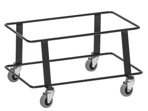 onderstel,v. boodschappenmand inhoud 27l,BxD 285x430mm,4zwenkwielen
