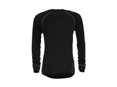 Tranemo 6315 vlamvertragend T-shirt met lange mouwen, zwart, maat 2XL,