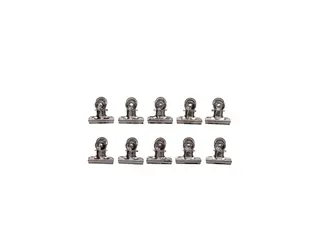Papierklem MAUL Bulldog 30mm capaciteit 10mm zilver - 9