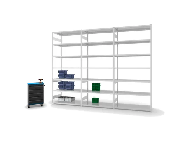 rayonnage modulaire,rayonnage départ,HxlxP 3000x1360x635mm