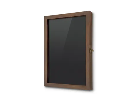 Houten Menuvitrine A3