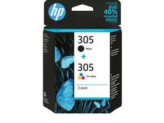 HP 305 Inktcartridge Combo Zwart + 3 Kleuren Origineel 6ZD17AE - 1