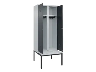 locker voor scheiding van kleding,HxBxD 2120x800x815mm,2vak - 2