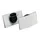 Badge Durable 8124 convex met combiklem 40x75mm