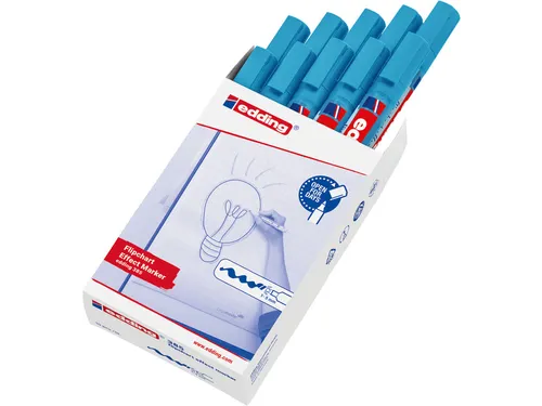 Edding 385 Flipchart effect marker Lichtblauw