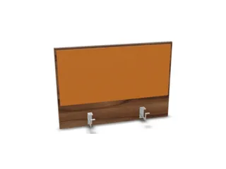 opzetpaneel bureau aanbouw achter NP-tiepolo nut BN3005-geel 800mm - 1