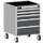 ladekast verrijdbaar 880x650x525mm 5laden romp RAL7035 front RAL7016