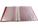 protège-documents, A4, 10 pochettes, rouge