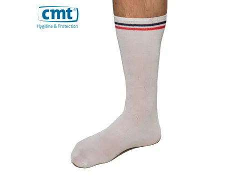 Polyester Sokken Disposable Wit 45Cm 200 Paar