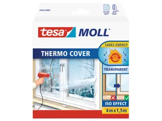 Isolatiefolie tesaMOLL 05432 Thermocover 4x1.5m transparant - 1