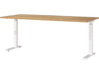 In hoogte verstelbaar bureau,HxBxD 680-910x1800x800mm - 1