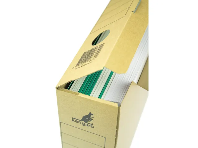 Archiefdoos Kangaro Karton 650grs A4 32x23x8cm