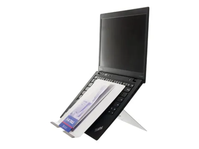 Laptopstandaad R-Go Riser Attachable Wit antislip