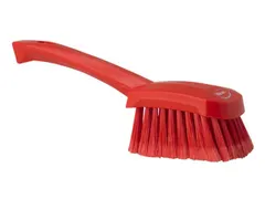 Vikan 41984 Hygiene afwasborstel met korte steel Rood 270mm