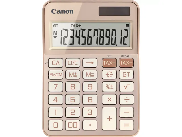 Canon KS-125KB calculator Desktop Basisrekenmachine Roségoud