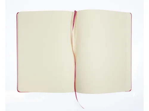 Schetsboek Kangaro A4 ruby PU HC 80 vel 140gr roomwit met elastiek en