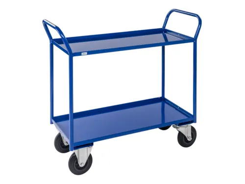 etagewagen,draagverm. 400kg,2etage(s),laadvl. LxB 940x440mm,staaletage
