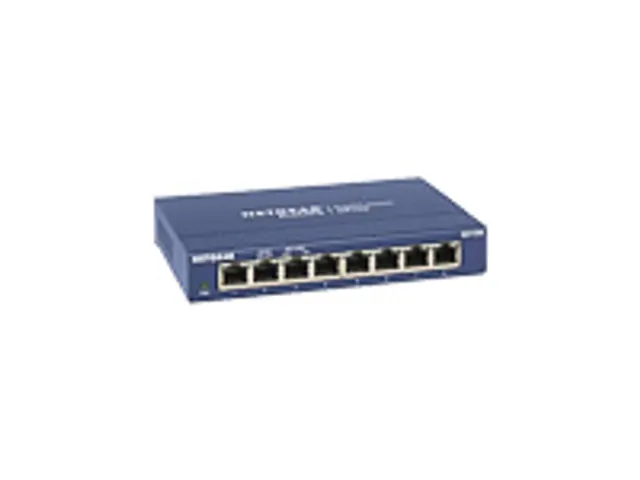 Gs108Ge Gigabit Switch Standalone 8xRJ45 blauw unmanaged