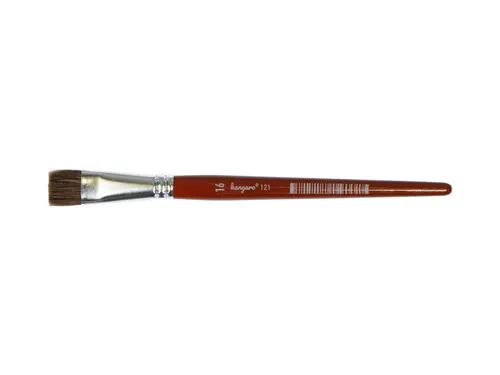 Penseel Kangaro Serie 121 plat Nr. 16 geitenhaar doos 6 stuks