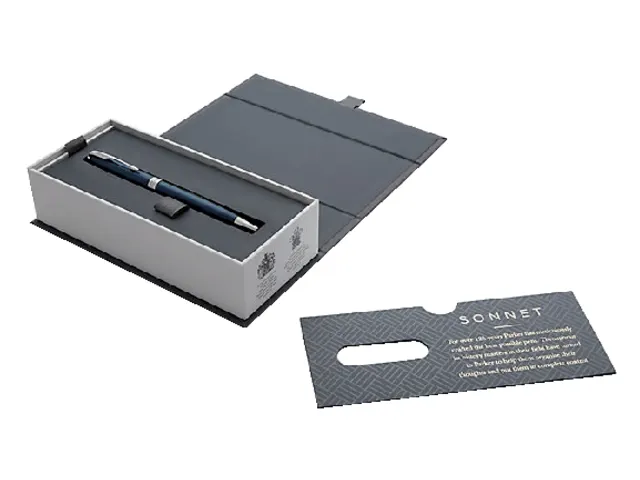 Balpen Parker Sonnet Blue Lacquer CT Finish Medium
