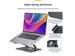 Draaibare Laptopstandaard Zilver tot 5kg Laptops