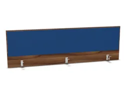 opzetpaneel bureau aanbouw achter NP-tiepolo nut BN6016-blauw 1800mm