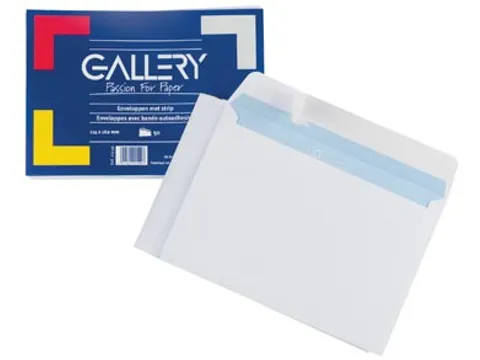 Gallery Envelop Wit 114x162 Stripsluiting