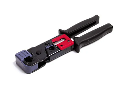 Krimptang met kabelstripper voor RJ45 en RJ11