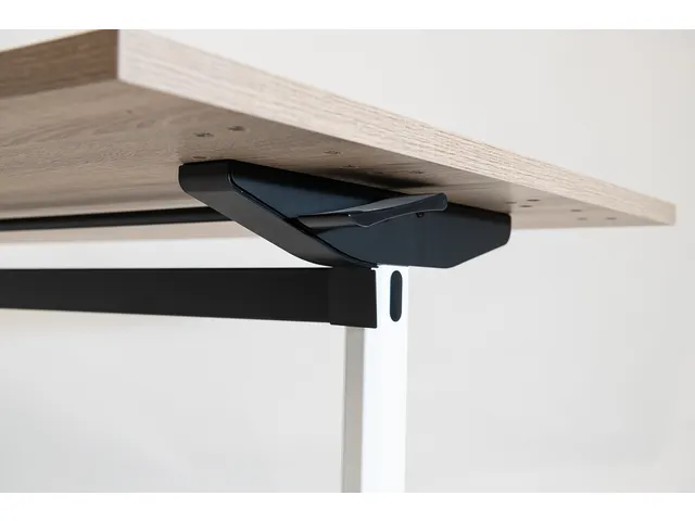 Table Pliante Schaffenburg 140x80cm Ombre bois 25mm Blanc
