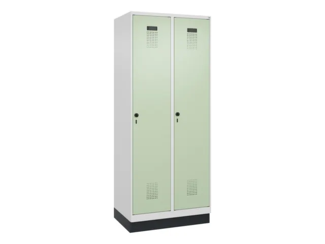 locker voor scheiding van kleding,HxBxD 1950x800x500mm,2vak