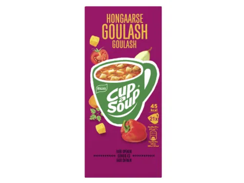 Cup a Soup Knorr Hongaarse goulash 175ml doos 21 stuks