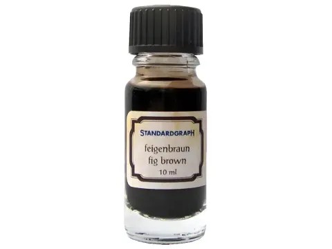 Encre de calligraphie Standardgraph 10 ml brun figue