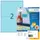 HERMA 4568 Gekleurde etiketten A4 199,6x143,5mm Blauw 200 stuks