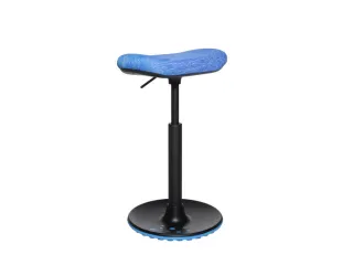 Zit-/stahulp Beweeglijk Zitmechanisme Skateboard-Zitting Blauw Stof - 1