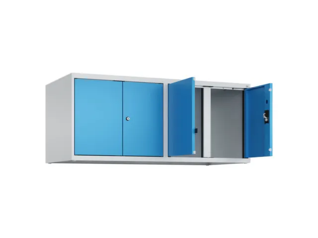 opzetkast,v. locker voor scheiding van kleding,4vak.,vak B 300mm
