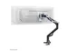 Support à fixer gaming 1 écran Neomounts ACE DS70-256BL1 24-57 inch