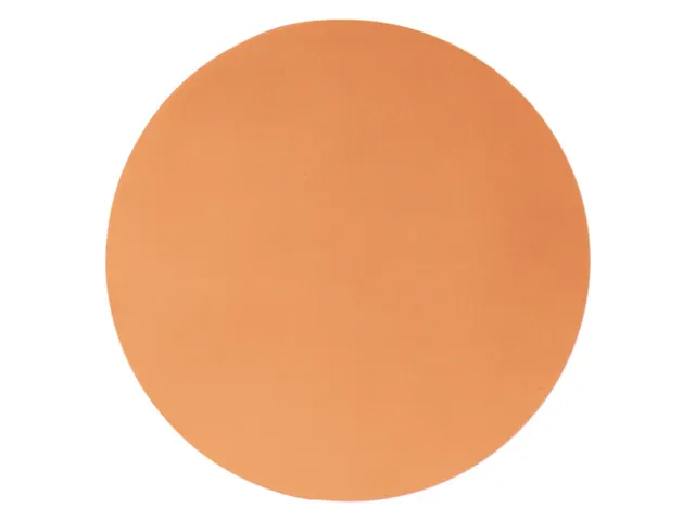 presentatiekaart,cirkel,Ø 195mm,oranje