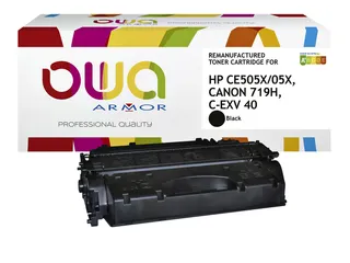 Tonercartridge OWA alternatief tbv HP CE505X zwart - 1
