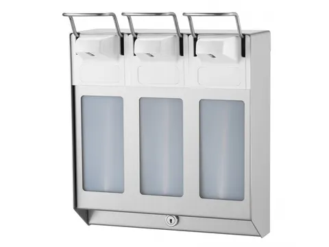 Trio Zeepdispenser Desinfectiemiddeldispenser Beugel Rvs 1000 Ml
