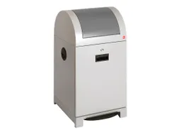 Afvalscheiding Profiline Recycling Pedaalafvalbak 40 Liter Grijs