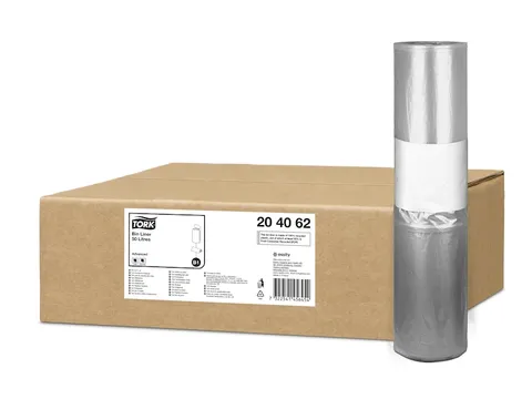 Afvalzak 50L B1 Dispenser 100% Recycled Transparant 10x25 rol 250st