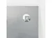 Tableau magnétique en verre Be!board 450x450mm Bleu