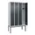 locker,HxBxD 2120x1200x500mm,4vak,vak B 300mm,draaigrendel