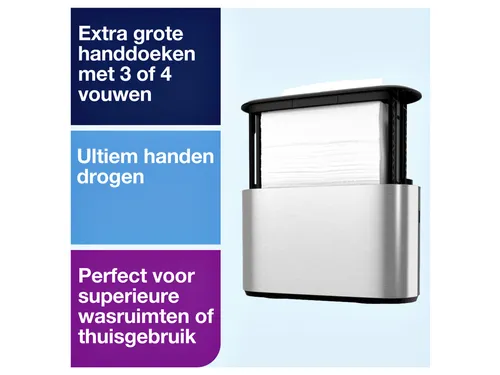 Tork 460005 H2 Image Line Countertop Handdoek dispenser Multifold RVS