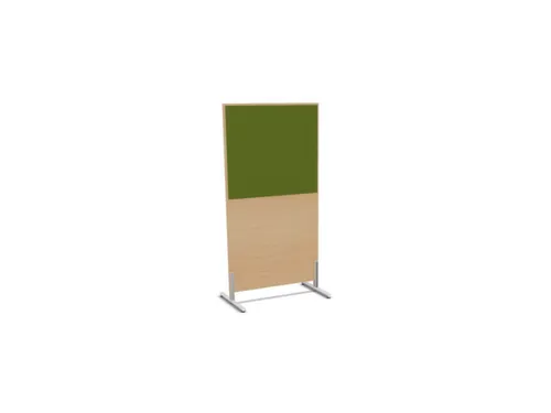 scheidingswand,HxB 1545x800mm,NE-esdoorn,BN7048-groen