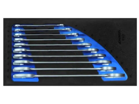 1500 CT1-6 Dubbele steeksleutelset in module voor controlegereedschap