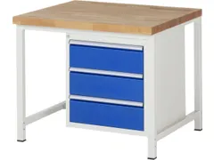 werkbank,HxBxD 840-1040x1000x900mm,beukblad,draagverm. 1250kg,4voeten